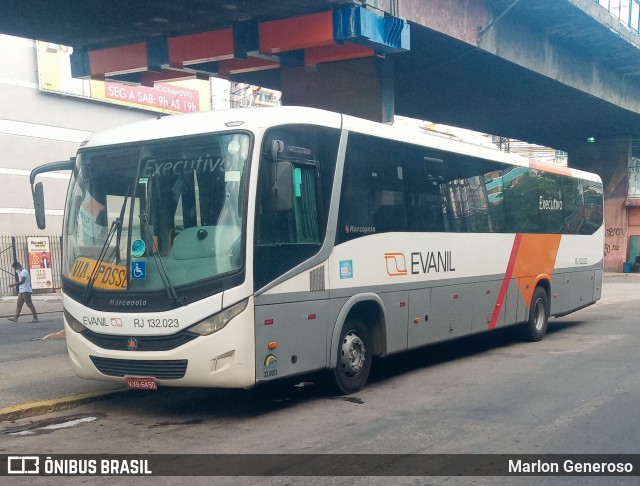 Evanil Transportes e Turismo RJ 132.023 na cidade de Nova Iguaçu, Rio de Janeiro, Brasil, por Marlon Generoso. Número da foto: #8860653.