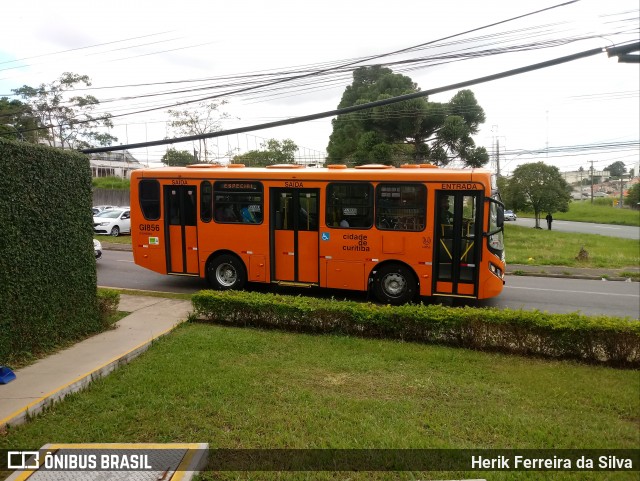 Viação Cidade Sorriso GI856 na cidade de Curitiba, Paraná, Brasil, por Herik Ferreira da Silva. ID da foto: 8860233.