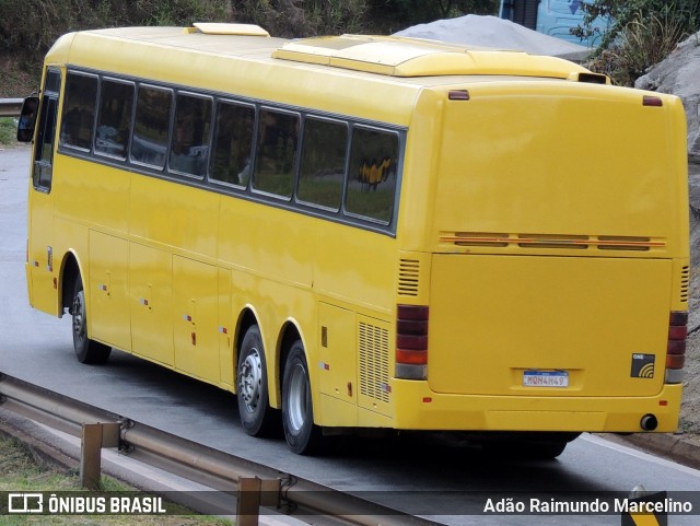 Ônibus Particulares 4H49 na cidade de Belo Horizonte, Minas Gerais, Brasil, por Adão Raimundo Marcelino. ID da foto: 8862237.