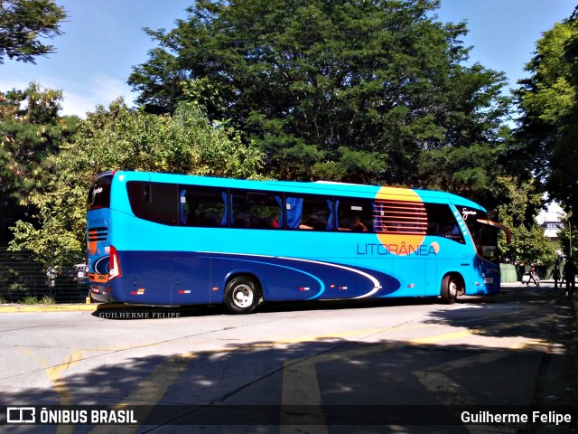 Litorânea Transportes Coletivos 5878 na cidade de São Paulo, São Paulo, Brasil, por Guilherme Felipe. Número da foto: #8785280.