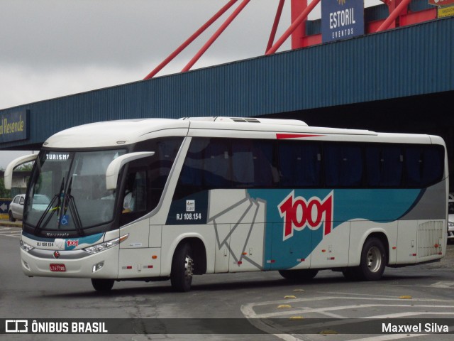 Auto Viação 1001 RJ 108.154 na cidade de Resende, Rio de Janeiro, Brasil, por Maxwel Silva. Número da foto: #8863631.