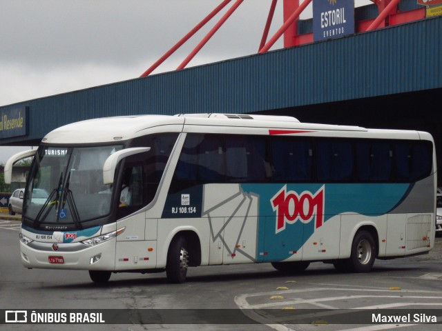 Auto Viação 1001 RJ 108.154 na cidade de Resende, Rio de Janeiro, Brasil, por Maxwel Silva. ID da foto: 8863631.