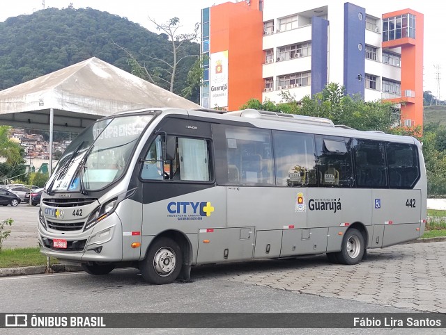 City Transporte Urbano Intermodal - Guarujá 442 na cidade de Guarujá, São Paulo, Brasil, por Fábio Lira Santos. ID da foto: 8862865.