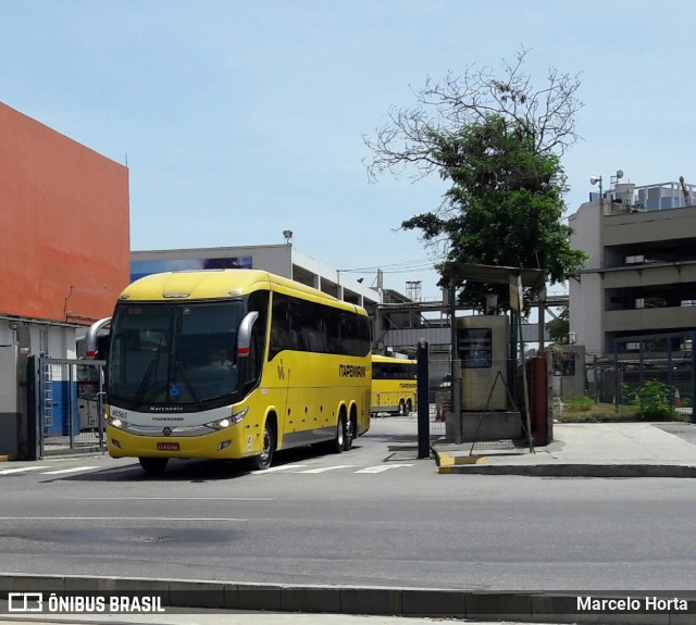 Viação Itapemirim 60565 na cidade de Rio de Janeiro, Rio de Janeiro, Brasil, por Marcelo Horta. Número da foto: #8862701.