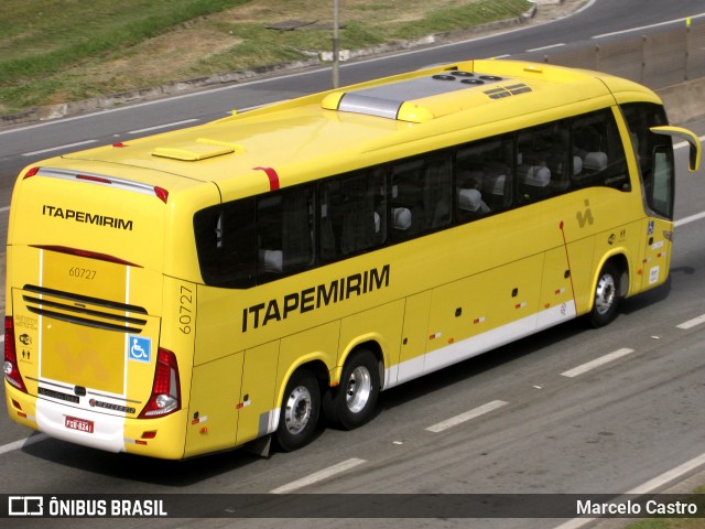 Viação Itapemirim 60727 na cidade de Aparecida, São Paulo, Brasil, por Marcelo Castro. Número da foto: #8864153.