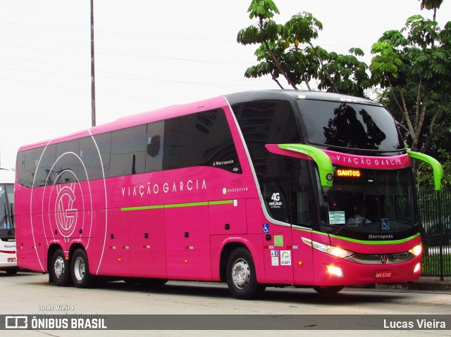 Viação Garcia 7279 na cidade de São Paulo, São Paulo, Brasil, por Lucas Vieira. Número da foto: #8864731.