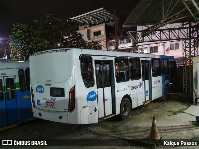Viação Praia Sol 12209 na cidade de Vila Velha, Espírito Santo, Brasil, por Kaique Passos. Número da foto: #8863237.