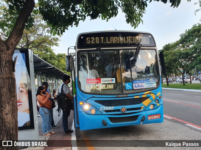 Viação Grande Vitória 23992 na cidade de Vitória, Espírito Santo, Brasil, por Kaique Passos. ID da foto: 8863240.