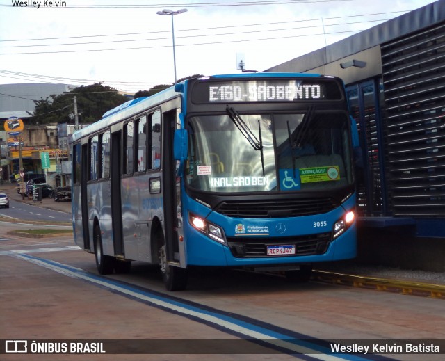 BRT Sorocaba Concessionária de Serviços Públicos SPE S/A 3055 na cidade de Sorocaba, São Paulo, Brasil, por Weslley Kelvin Batista. Número da foto: #8863577.