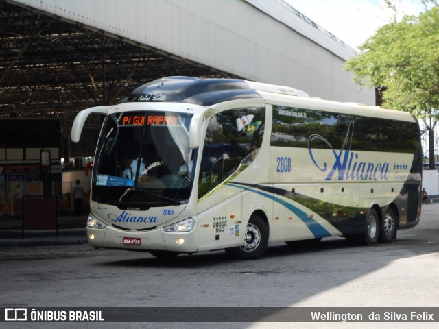 Aliança Turismo e Transporte 2808 na cidade de Vitória, Espírito Santo, Brasil, por Wellington  da Silva Felix. ID da foto: 8864219.