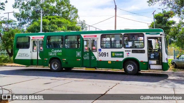 Pantanal Transportes 5091 na cidade de Cuiabá, Mato Grosso, Brasil, por Guilherme Henrique. Número da foto: #8863488.