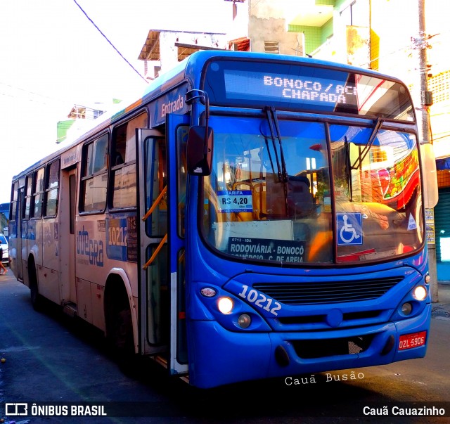 Concessionária Salvador Norte - CSN Transportes 10212 na cidade de Salvador, Bahia, Brasil, por Cauã Cauazinho. ID da foto: 8863856.