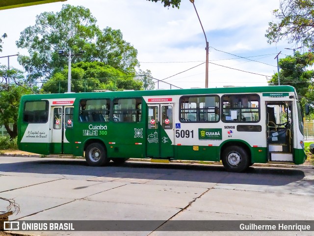 Pantanal Transportes 5091 na cidade de Cuiabá, Mato Grosso, Brasil, por Guilherme Henrique. Número da foto: #8863478.