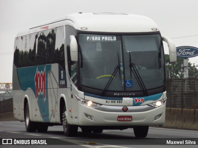 Auto Viação 1001 RJ 108.480 na cidade de Resende, Rio de Janeiro, Brasil, por Maxwel Silva. Número da foto: #8863610.