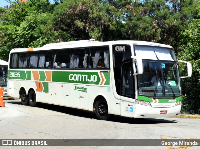 Empresa Gontijo de Transportes 21035 na cidade de São Paulo, São Paulo, Brasil, por George Miranda. ID da foto: 8787851.