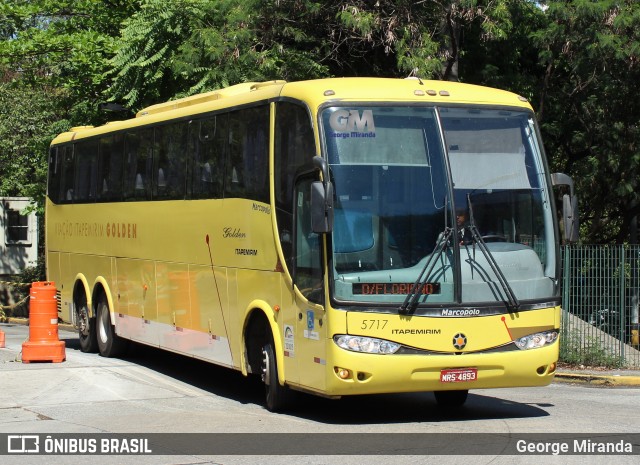 Viação Itapemirim 5717 na cidade de São Paulo, São Paulo, Brasil, por George Miranda. ID da foto: 8787830.