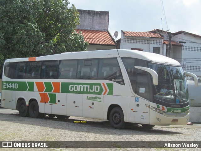 Empresa Gontijo de Transportes 21440 na cidade de Fortaleza, Ceará, Brasil, por Alisson Wesley. ID da foto: 8791036.