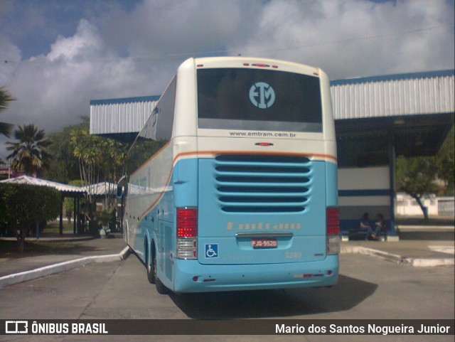 Emtram 5240 na cidade de Piritiba, Bahia, Brasil, por Mario dos Santos Nogueira Junior. ID da foto: 8792108.