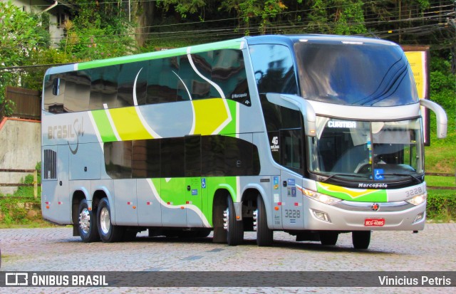 Brasil Sul Linhas Rodoviárias 3228 na cidade de Joinville, Santa Catarina, Brasil, por Vinicius Petris. ID da foto: 8790143.