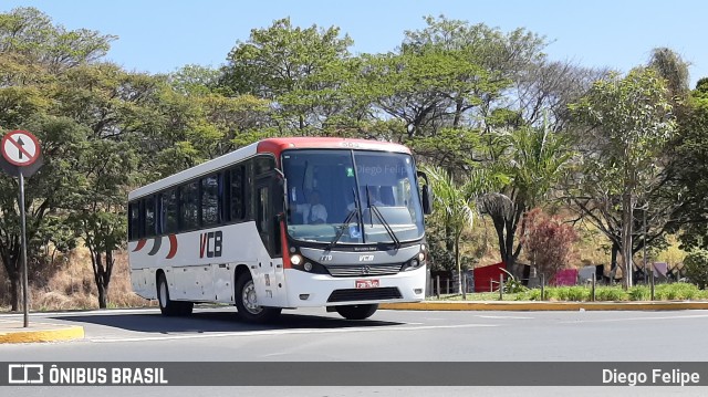 Viação Campo Belo - VCB Transportes 779 na cidade de Formiga, Minas Gerais, Brasil, por Diego Felipe. Número da foto: #8789911.