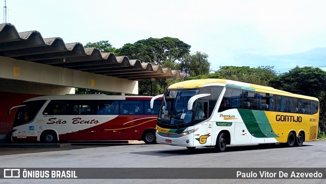 Empresa Gontijo de Transportes 18310 na cidade de Araxá, Minas Gerais, Brasil, por Paulo Vitor De Azevedo. Número da foto: #8789865.