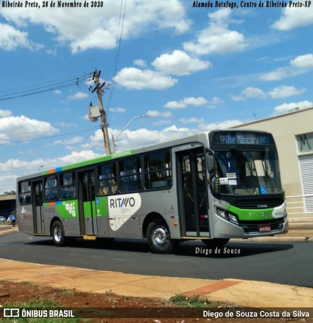 Rápido D´Oeste 2028 na cidade de Ribeirão Preto, São Paulo, Brasil, por Diego de Souza Costa da Silva. ID da foto: 8790092.