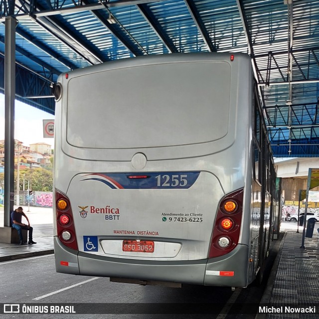 BBTT - Benfica Barueri Transporte e Turismo 1255 na cidade de Itapevi, São Paulo, Brasil, por Michel Nowacki. Número da foto: #8791788.