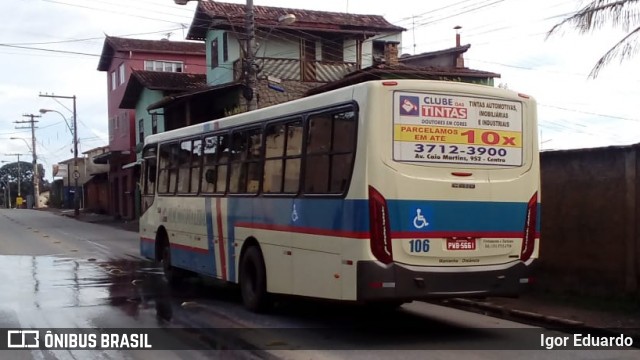 Viação Cota - Cota Transportes 106 na cidade de Matozinhos, Minas Gerais, Brasil, por Igor Eduardo. Número da foto: #8789858.