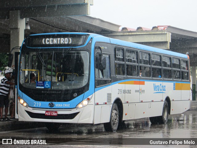 Expresso Vera Cruz 219 na cidade de Recife, Pernambuco, Brasil, por Gustavo Felipe Melo. Número da foto: #8790849.