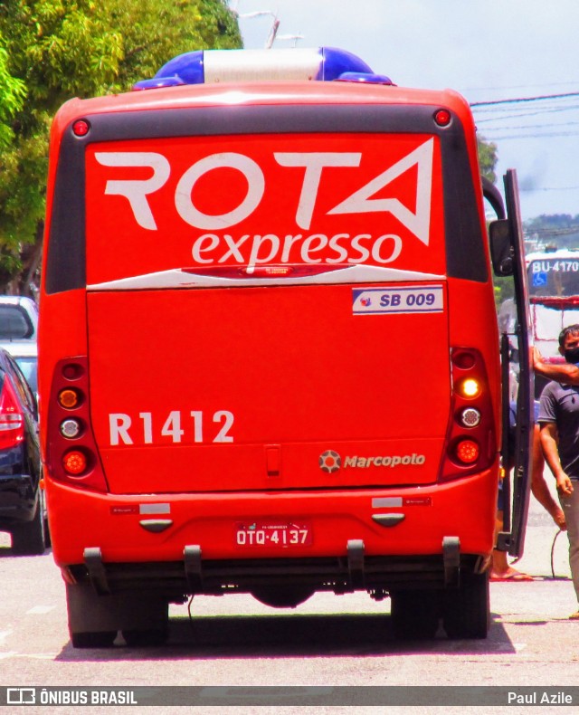 Rota Expresso R1412 na cidade de Belém, Pará, Brasil, por Paul Azile. ID da foto: 8791778.