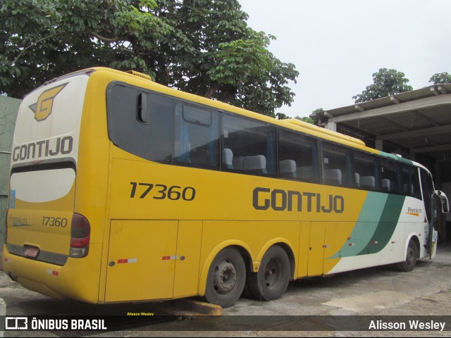 Empresa Gontijo de Transportes 17360 na cidade de Fortaleza, Ceará, Brasil, por Alisson Wesley. ID da foto: 8790894.