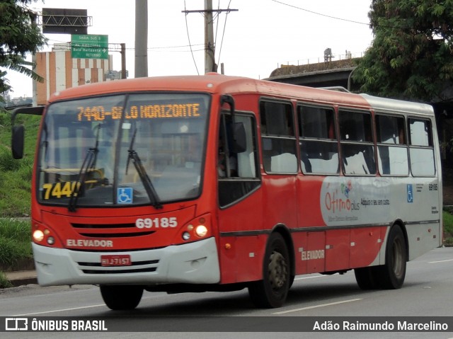 Viação Santa Edwiges 69185 na cidade de Belo Horizonte, Minas Gerais, Brasil, por Adão Raimundo Marcelino. ID da foto: 8792211.