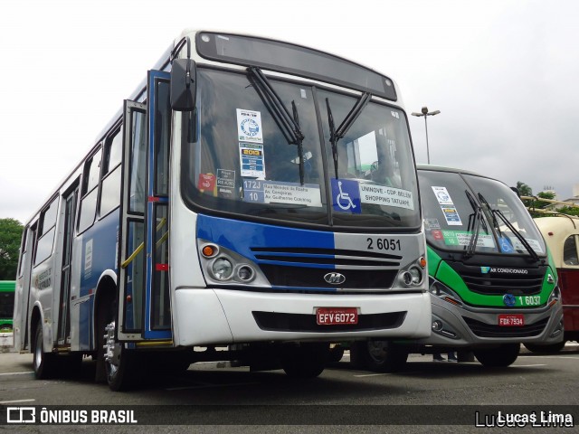 Transcooper > Norte Buss 2 6051 na cidade de São Paulo, São Paulo, Brasil, por Lucas Lima. Número da foto: #8789933.