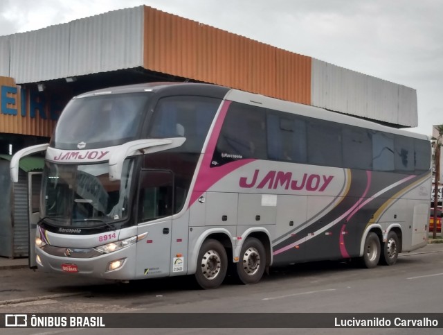 Viação Jam Joy 8914 na cidade de Timon, Maranhão, Brasil, por Lucivanildo Carvalho. Número da foto: #8792026.