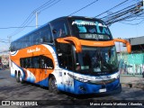 Pullman Bus 335 na cidade de Estación Central, Santiago, Metropolitana de Santiago, Chile, por Marco Antonio Martinez Cifuentes. ID da foto: :id.