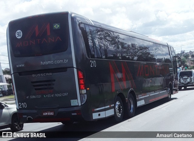 Montana Turismo 210 na cidade de Curitiba, Paraná, Brasil, por Amauri Caetano. Número da foto: #8793703.