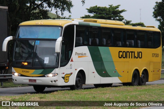 Empresa Gontijo de Transportes 17130 na cidade de Barra do Piraí, Rio de Janeiro, Brasil, por José Augusto de Souza Oliveira. ID da foto: 8794326.