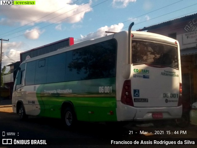 Transporte Alternativo de Teresina 06 001 na cidade de Teresina, Piauí, Brasil, por Francisco de Assis Rodrigues da Silva. ID da foto: 8794586.