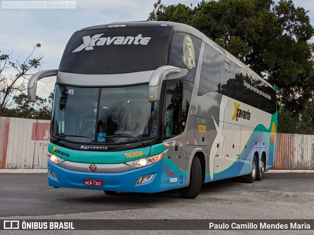 Viação Xavante 18200 na cidade de Brasília, Distrito Federal, Brasil, por Paulo Camillo Mendes Maria. Número da foto: #8794153.