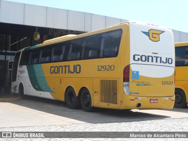 Empresa Gontijo de Transportes 12920 na cidade de Perdões, Minas Gerais, Brasil, por Marcos de Alcantara Pinto. Número da foto: #8794759.