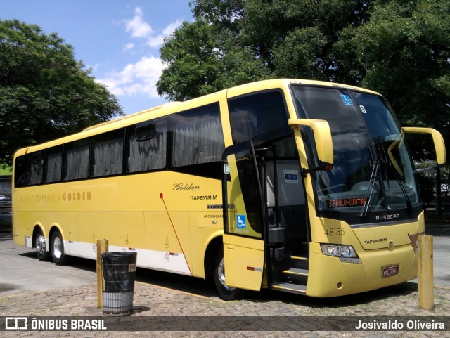 Viação Itapemirim 48135 na cidade de São Paulo, São Paulo, Brasil, por Josivaldo Oliveira. ID da foto: 8794382.