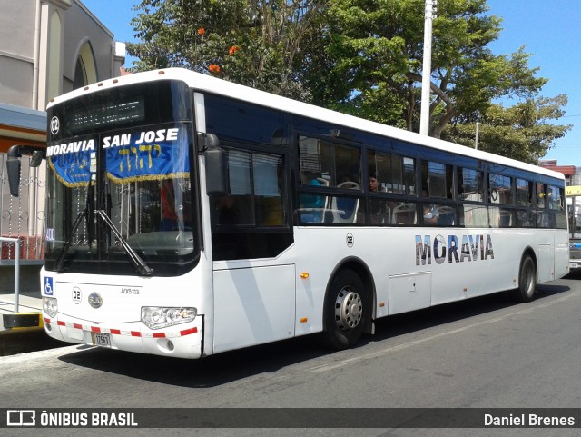 AMSA - Autotransportes Moravia 02 na cidade de San Vicente, Moravia, San José, Costa Rica, por Daniel Brenes. Número da foto: #8793329.