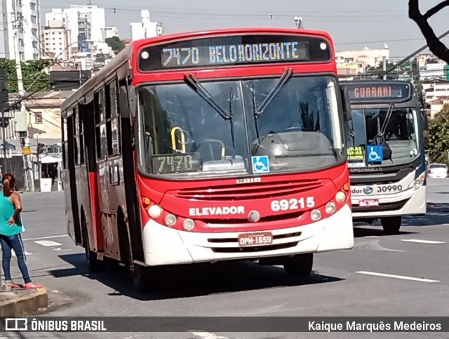 Viação Santa Edwiges 69215 na cidade de Belo Horizonte, Minas Gerais, Brasil, por Kaique Marquês Medeiros . Número da foto: #8792461.