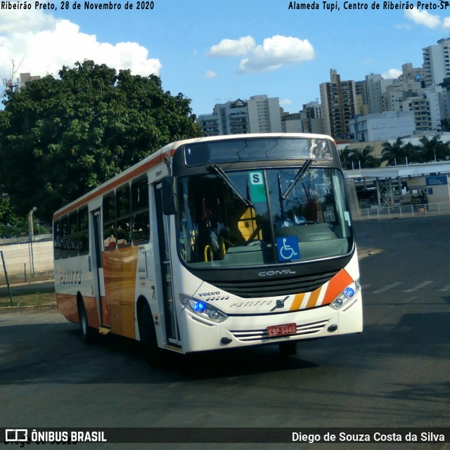 Transportadora Turística Petitto 92590 na cidade de Ribeirão Preto, São Paulo, Brasil, por Diego de Souza Costa da Silva. ID da foto: 8795111.