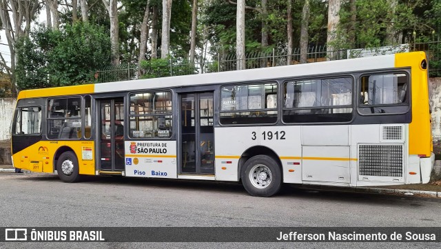 Viação Metrópole Paulista - Zona Leste 3 1912 na cidade de São Paulo, São Paulo, Brasil, por Jefferson Nascimento. Número da foto: #8795669.