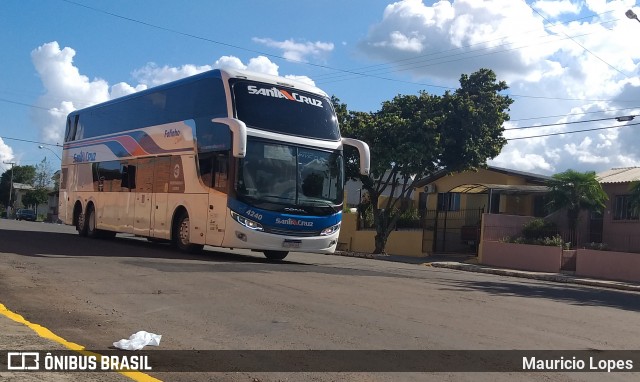 VUSC - Viação União Santa Cruz 4240 na cidade de Santiago, Rio Grande do Sul, Brasil, por Mauricio Lopes. ID da foto: 8795266.