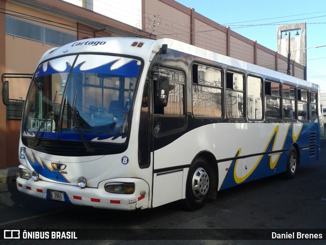 Coopepar RL 8 na cidade de Oriental, Cartago, Cartago, Costa Rica, por Daniel Brenes. Número da foto: #8797078.