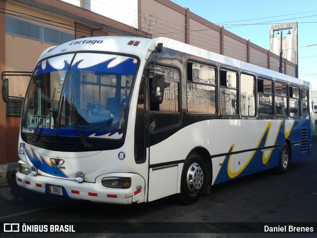 Coopepar RL 8 na cidade de Oriental, Cartago, Cartago, Costa Rica, por Daniel Brenes. ID da foto: 8797078.