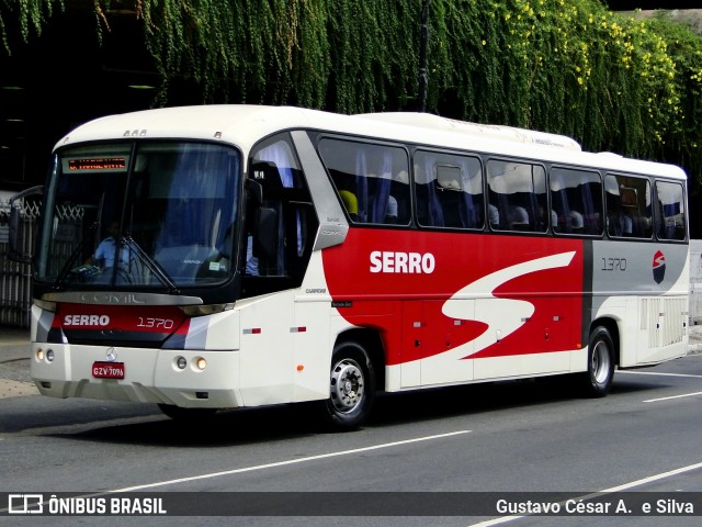 Viação Serro 1370 na cidade de Belo Horizonte, Minas Gerais, Brasil, por Gustavo César A.  e Silva. Número da foto: #8797215.