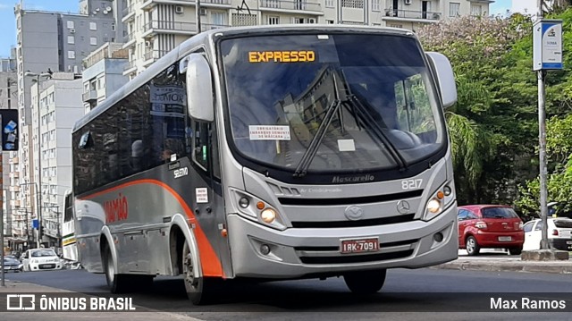 Empresa de Transporte Coletivo Viamão 8217 na cidade de Porto Alegre, Rio Grande do Sul, Brasil, por Max Ramos. ID da foto: 8794843.